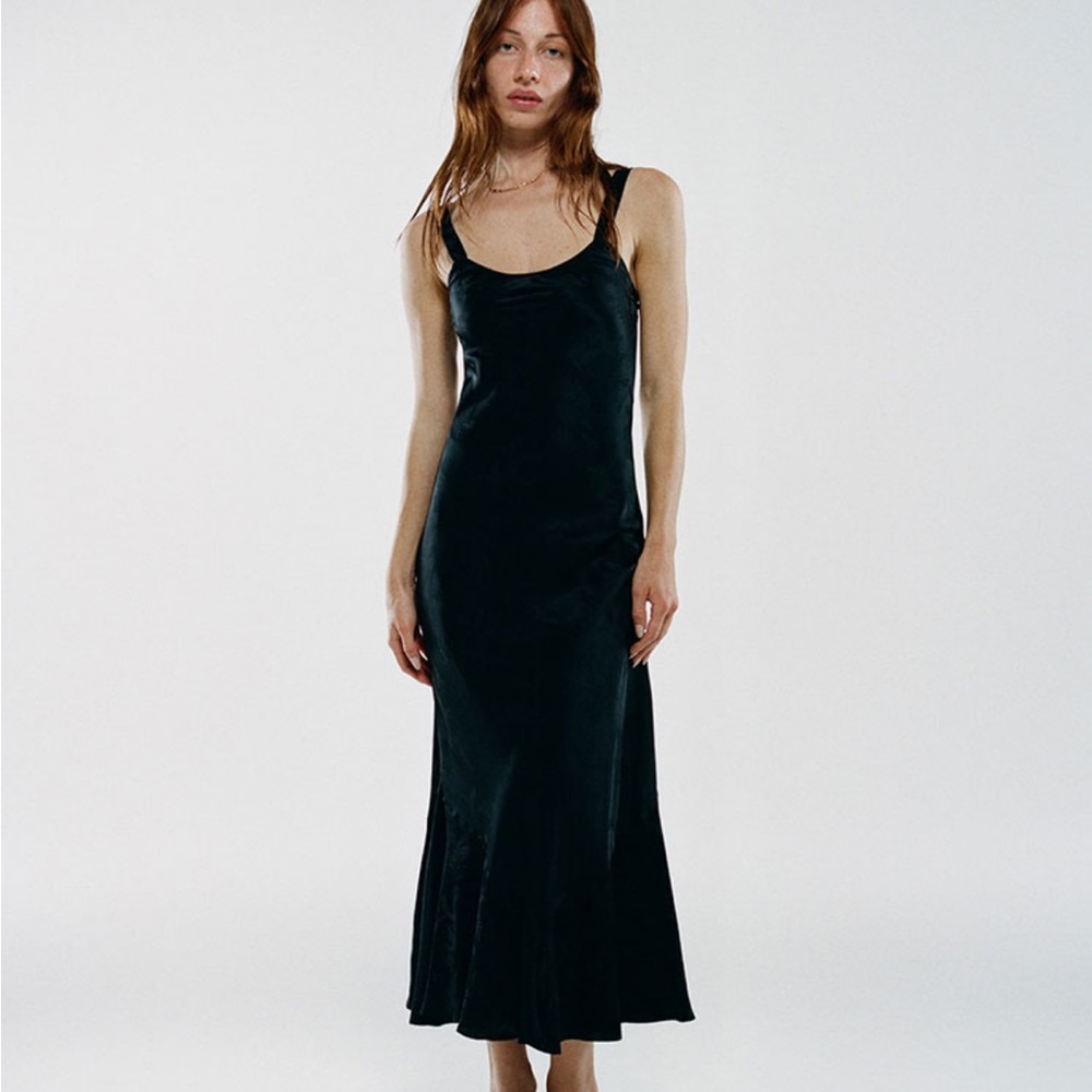Allegra Dress in Black Dragon 🐉